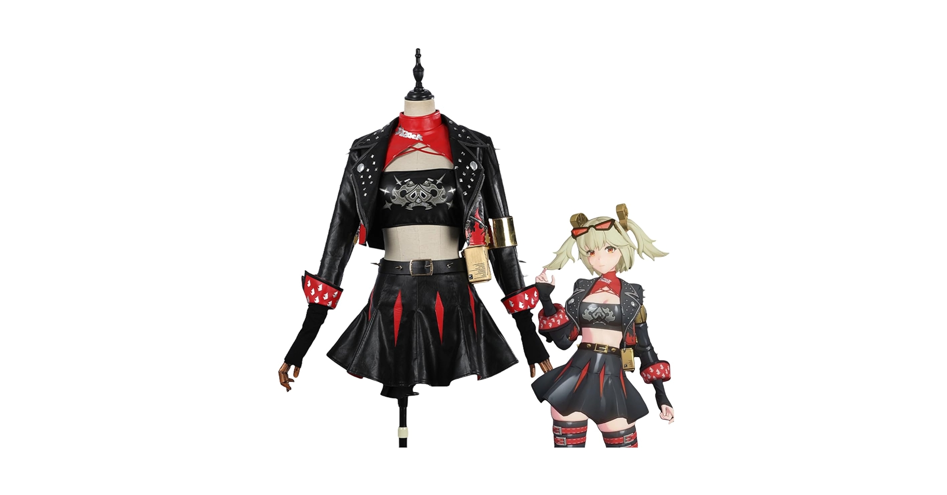 ゼンレスゾーンゼロ/バーニス コスプレ衣装+靴+ウィッグ ゼンゼロ Amazon.co.jp: [ETER] qiqincosplay ゼンレスゾーンゼロ